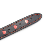 Bâillon en cœur - Collier d'amour - Ball-gag - ROUGE ET NOIR