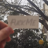 Tatoo temporaire - Séance photo - FUCK ME