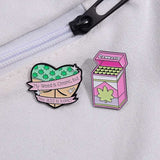Ensemble d'épinglettes - 420 FRIENDLY - Pin set