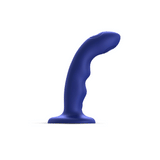 Dildo vibrant à double tapotement - WAVE - Bleu, Corail