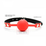 WOW! - Bâillon à balle pleine - Collier d'amour - Ball-gag - Hearts collar