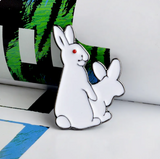 Épinglette - LAPINS SEXY - BUNNY STYLE - Broche