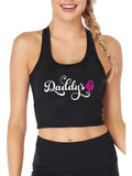 Top - DADDY'S HEART LOCK - Cotton Spandex - OSXL