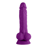 Vortex - Turbo Baller - Dildo vibrant avec rotation - Mauve