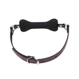 WOW! - Bâillon bit gag - Dog Bone - Rouge, Noir, Rose