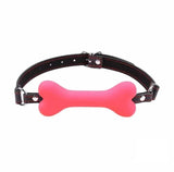 WOW! - Bâillon bit gag - Dog Bone - Rouge, Noir, Rose