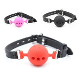 Bâillon à balle trouée - Respirable - Ball-gag
