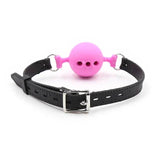 Bâillon à balle trouée - Respirable - Ball-gag