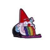Épinglette - GNOME - GOÛTE L'ARC-EN-CIEL - Broche