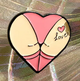 Épinglette - LOVE ASS - Broche