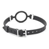 Bâillon ouvert - O-ring gag - Noir