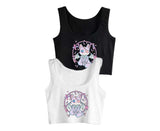 Top - PURRRFECT EVIL - PILLS - Cotton Spandex - OSXL