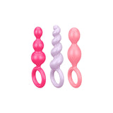 Ensemble de Plugs anales - Booty Call - SATISFYER - Multicolore