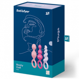 Ensemble de Plugs anales - Booty Call - SATISFYER - Multicolore