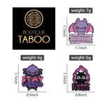 Ensemble d'épinglettes - SPOOKY KAWAII - Pin set
