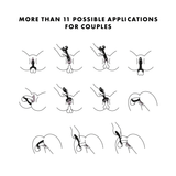 Endless Fun - Vibrateur/ Masturbateur couple - Noir, Bleu