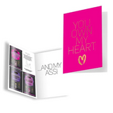Cartes Coquines - Naughty Notes - You Own My Heart...And My Ass!