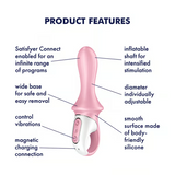 Air Pump Booty 5 - Vibrateur anal gonflable - Application mobile