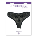 Harnais orné de dentelle - Sincerely - Lace Strap On