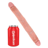 KING COCK 12" SLIM DOUBLE DILDO