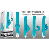 THE SHOW STOPPER - Vibrateur double stimulation à mouvement