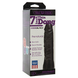 Vac-U-Lock CodeBlack 7 Inch Thin Dong The Naturals