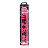 Clone-A-Willy - Silicone - Glow in the dark - Rose éclatant