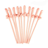 PAILLES PÉNIS COCKTAILS - BEIGE - PAQUET DE 10