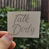 Tatoo temporaire - Séance photo - TALK DIRTY