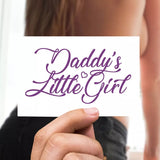 Tatoo temporaire - Séance photo - DADDY'S LITTLE GIRL