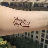 Tatoo temporaire - Séance photo - PUNISH ME