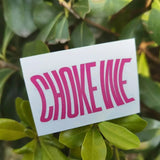 Tatoo temporaire - Séance photo - CHOKE ME