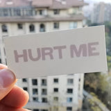 Tatoo temporaire - Séance photo - HURT ME