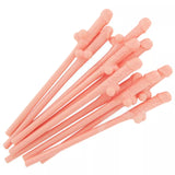 PAILLES PÉNIS COCKTAILS - BEIGE - PAQUET DE 10