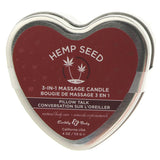 Chandelle à massage 3-en-1 en forme de cœur 4 oz/113 g - Between the sheets