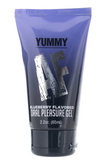 Lubrifiant en gel comestible - Bleuet - 2,2 oz/65 ml - Yummy AF Flavored Oral Pleasure Gel in Blueberry