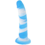 Dildo Yum Yum 8 pouces - COLOURS PLEASURES - Bleu