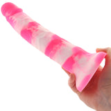 Dildo Yum Yum 8 pouces - COLOURS PLEASURES - Rose