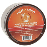 Chandelle à massage 3 en 1 - 6 oz/170g - Hot & Heavy