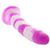 Dildo Yum Yum 8 pouces - COLOURS PLEASURES - Mauve