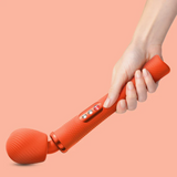 Vibromasseur wand - VIM - Orange, Bleu royal