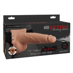 Fetish Fantasy 7.5" Hollow Squirting Strap-On