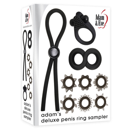 Deluxe Penis Ring Sampler - CockRing - Adam & Eve