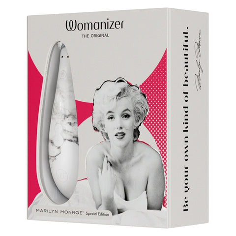 Womanizer classic 2 - Marilyn Monroe - Blanc marbré