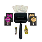 WEEKENDER KIT VIBE  Vanilla Includes: Oil of Love, Reusable 10 speed mini vibe, Massage Oil, Love Liquid and Erotic Playcards