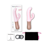 SASSY BUNNY - Vibro à mouvement et tapotement - Rose, Mauve