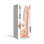 Dildo réaliste - Peau élastique - Sliding Skin - Couleur peau -  L, XL, XXL