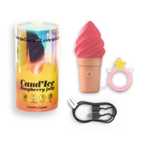 Stimulateur clitoridien - CAND'ICE - Framboise, Vanille