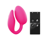 Vibrateur pour couple - WONDERLOVE - Rose électrique