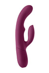 Balai fushia - Vibrateur avec stimulateur clitoridien à mouvement - FemmeFunn